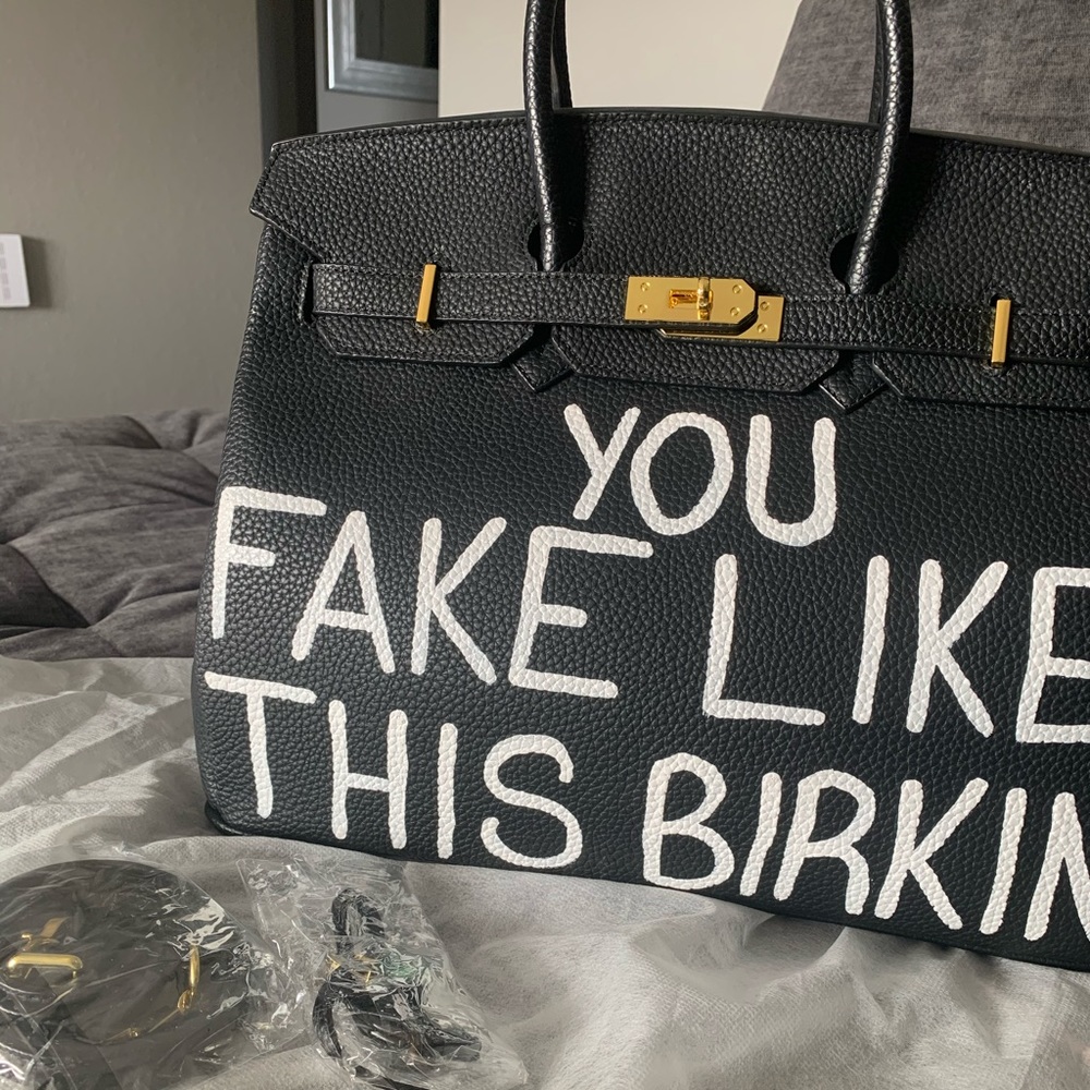 Sonique Saturday Fake Birkin Bag